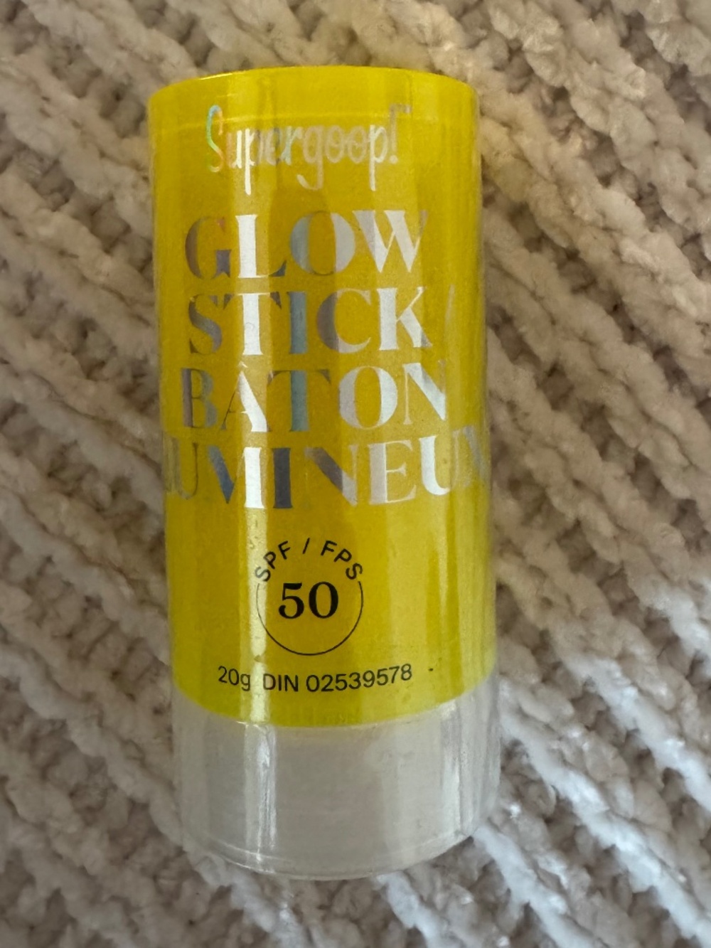 Supergoop GlowStick - SPF 50 - NWT - 20 grams